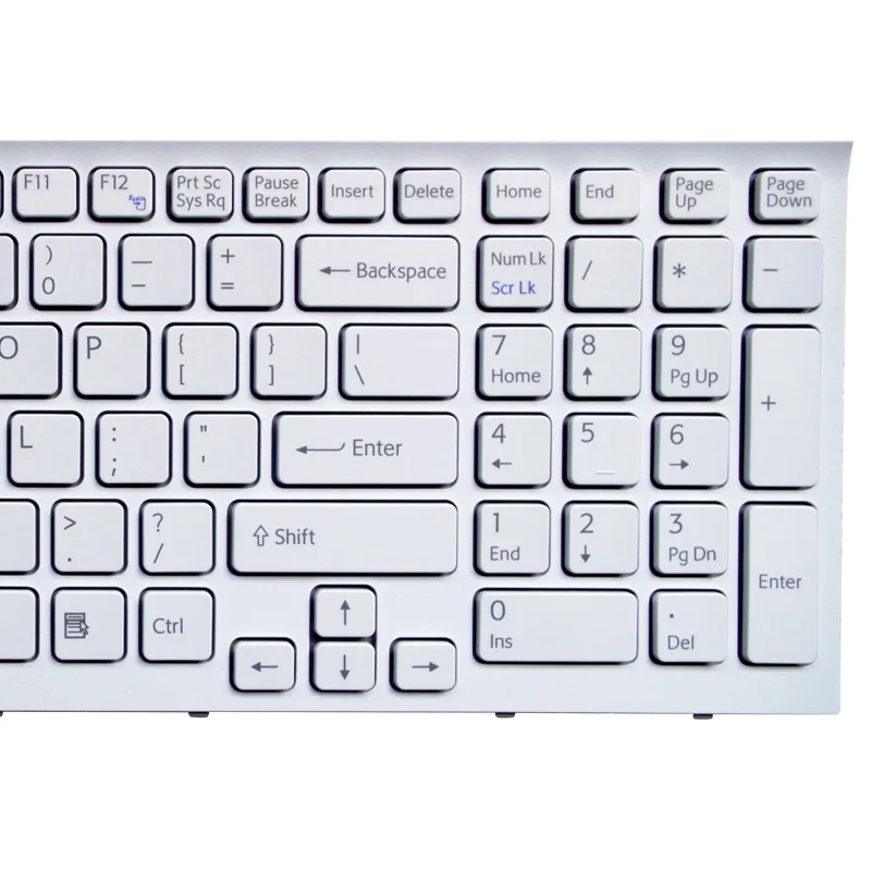 Новая белая клавиатура SSEA US для Sony vaio VPC EB VPCEB pcg 71211v VPCEB36FG VPCEB4J1R с рамкой|keyboard for sony