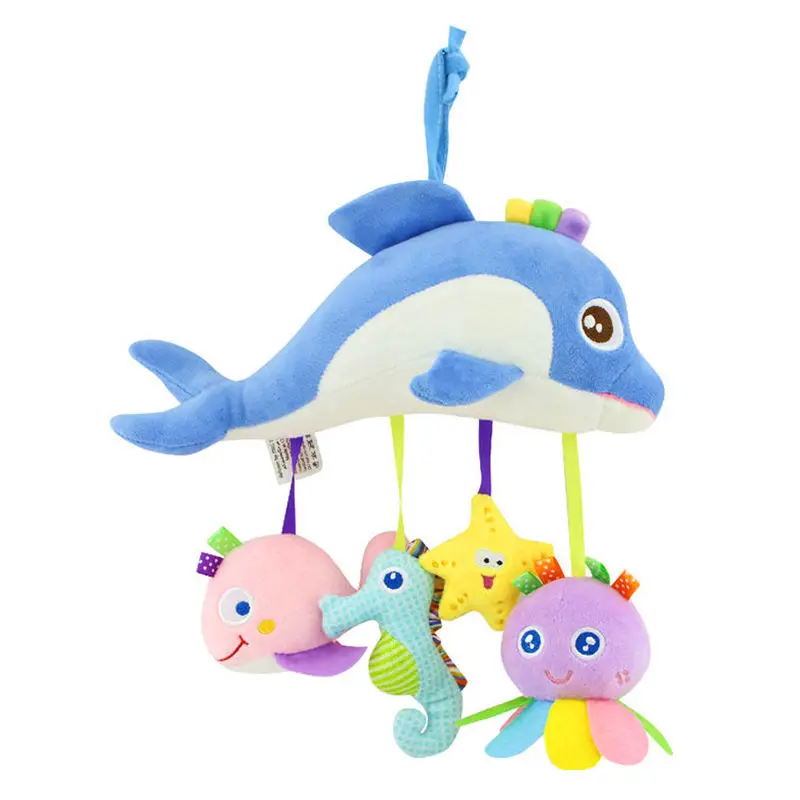 Meng с рисунком медведя для малышей погремушки игрушки младенцев мультяшным