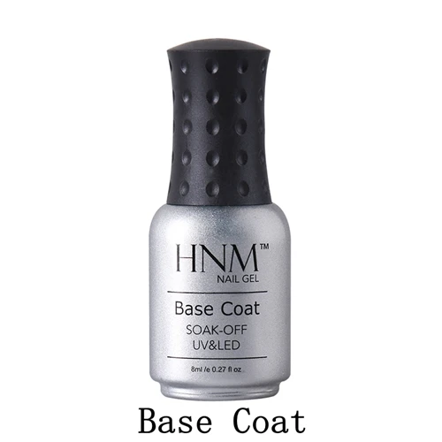BASE COAT HNM 8 мл винно-красный термо-гель лак для ногтей изменение температуры цвета замачиваемый УФ-гель для ногтей долговечный Гибридный лаковый лак - Цвет: BASE COAT