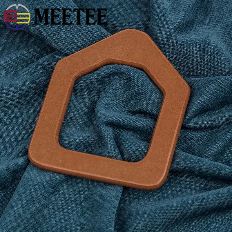 Meetee 1 пара/3 пары 14X12 см/8,6X14 см деревянные зажимные ручки пряжки с зажимом ручной DIY мешок кошелек делая декоративный аксессуар BF091