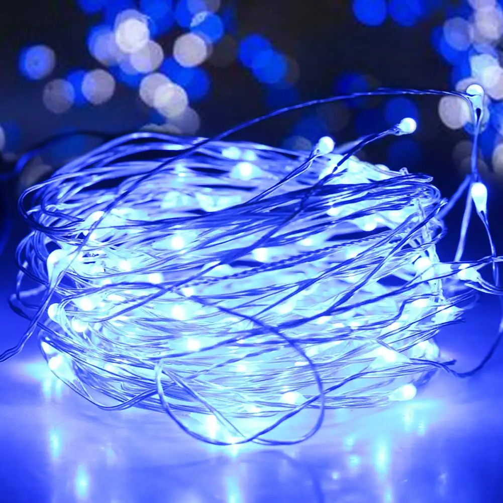 New 10M LED String lights with Dimming Controller Waterproof Holiday lighting For Fairy Christmas Tree Wedding Party Decoration