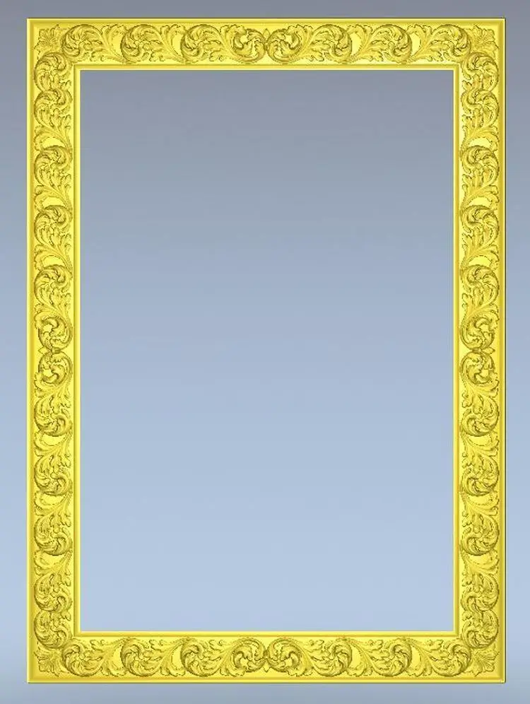 

3d model relief for cnc in STL file format Frame_15