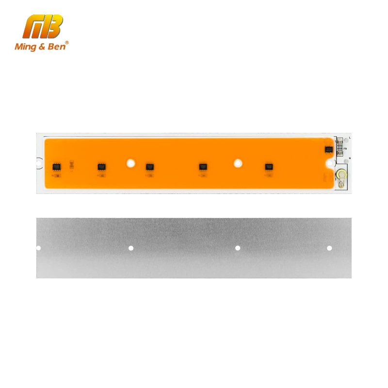 Светодиодный COB Чип огни полный спектр 50 W 220 V 240 Фито прожекторы йода лампы для