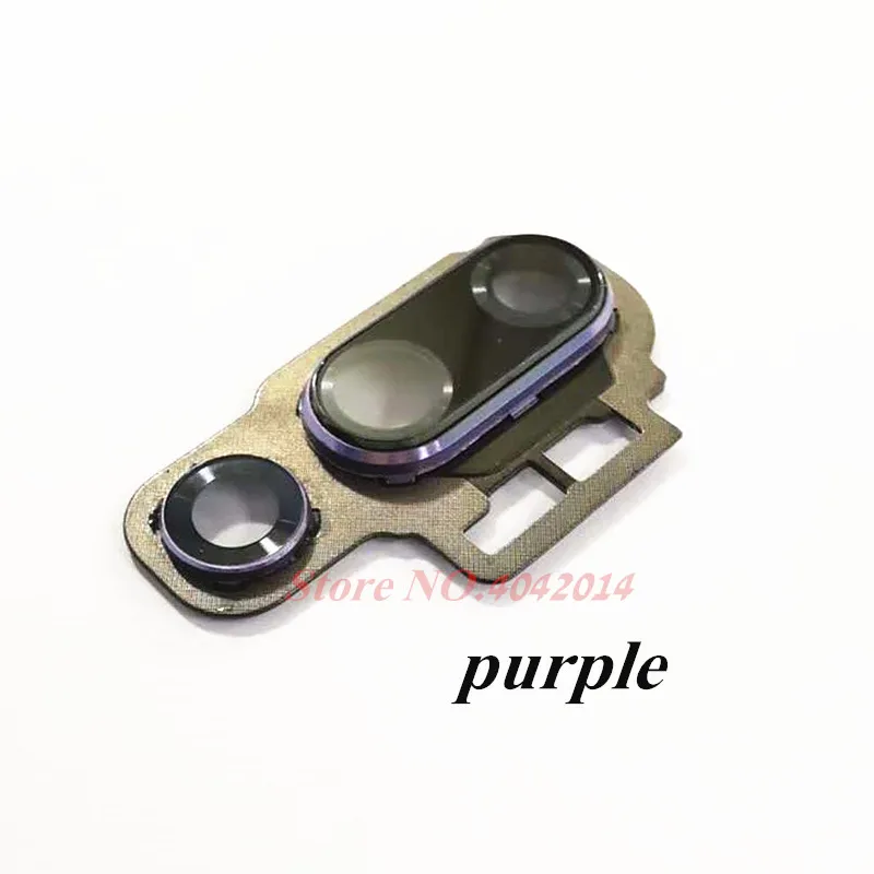 

Original Camera Glass Lens Frame Cover Case For Huawei P20 pro Camera Ring Frame Replacement parts purple Blue