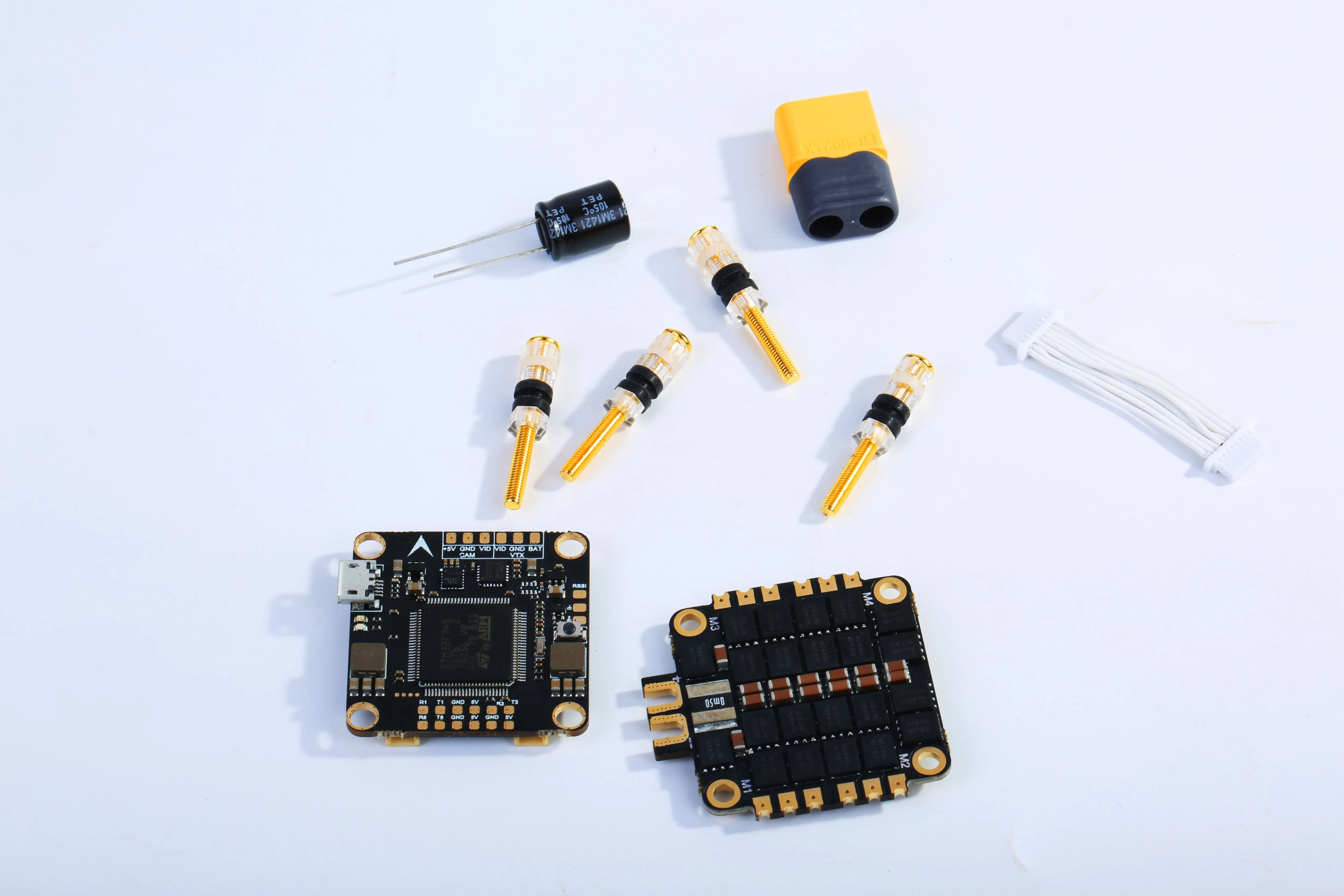 TTTRC F7 двойной гироскоп управления полетом и 50A 4 в 1 бесщеточный ESC 3-8S Встроенный OSD/BEC управление полетом башня для FPV квадрокоптера