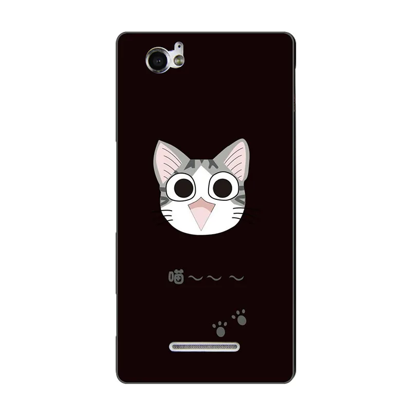 Милый модный чехол с цветочным рисунком для sony Xperia M Dual C1905 C1904 C2004 C2005, чехол с рисунком s, чехол для телефона, Fundas Coque Shell - Цвет: A151