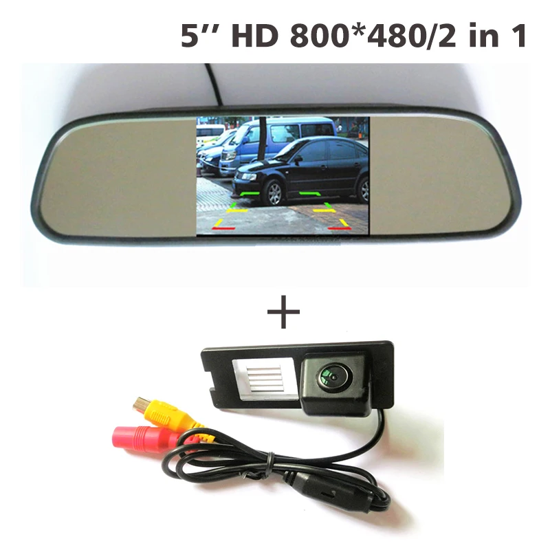 Автомобильная камера заднего вида для Renault Fluence Duster парковочная CCD HD + 5 дюймов
