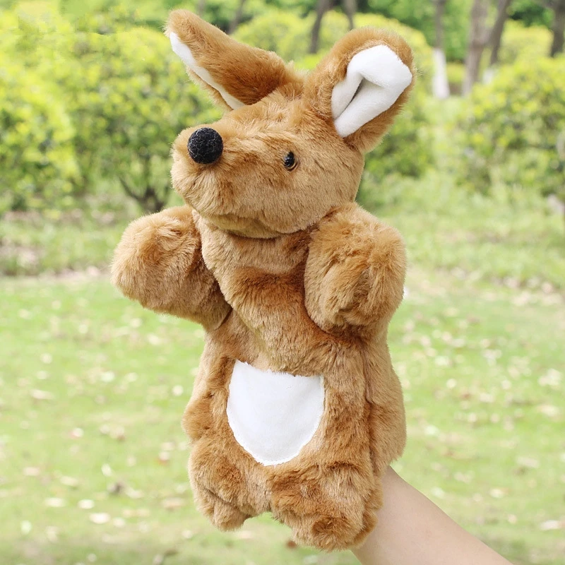 2016 милые забавные мини животные плюшевые марионетки тиггер кукла история