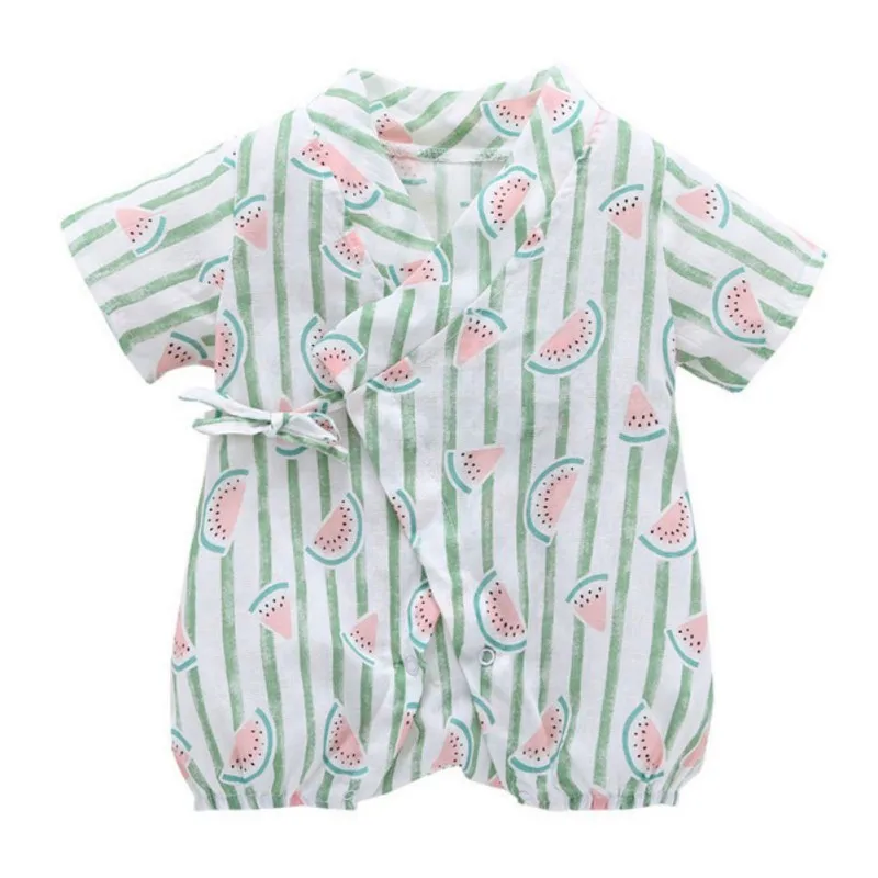 WEIXINBUY/детская одежда в цветочек японский стиль Кимоно летняя для малышей