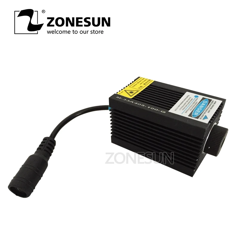 Лазерный модуль ZONESUN 5500 mw лазерная головка DIY 450nm синего света DIY|laser head|laser modulehead laser