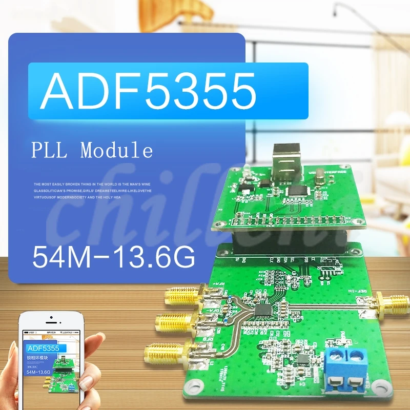 Источник радиочастотного сигнала 54M 13 6G для ADF5355 циклический модуль официальных