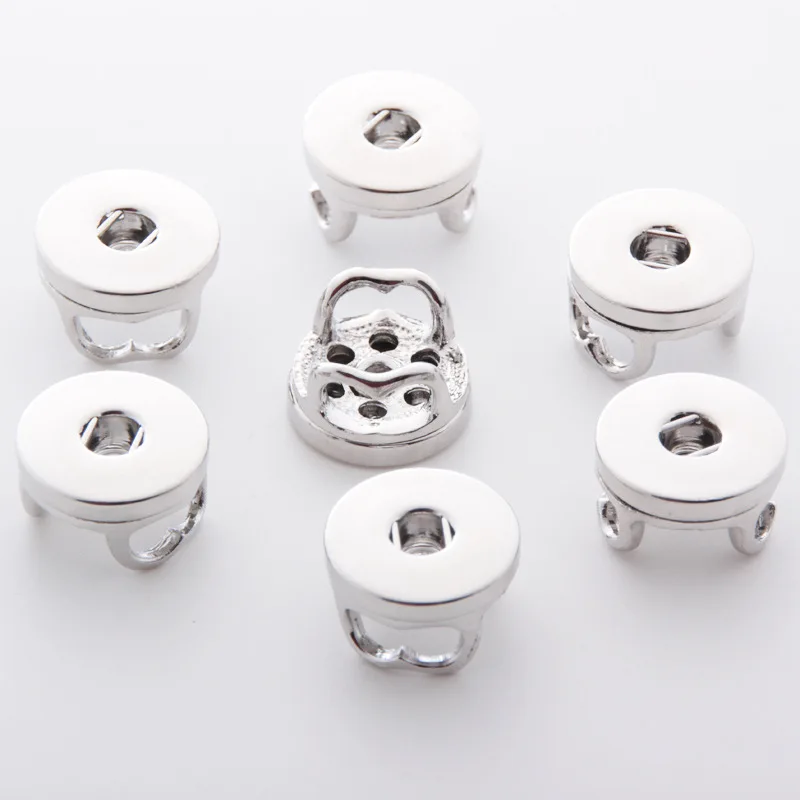 10 шт./лот новая мода кнопки ювелирные изделия металлические аксессуары для 18 мм