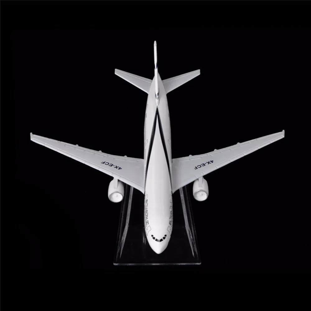1:400 16 см EL AL Israel Airlines Boeing 777 металлическая модель самолета офисное украшение