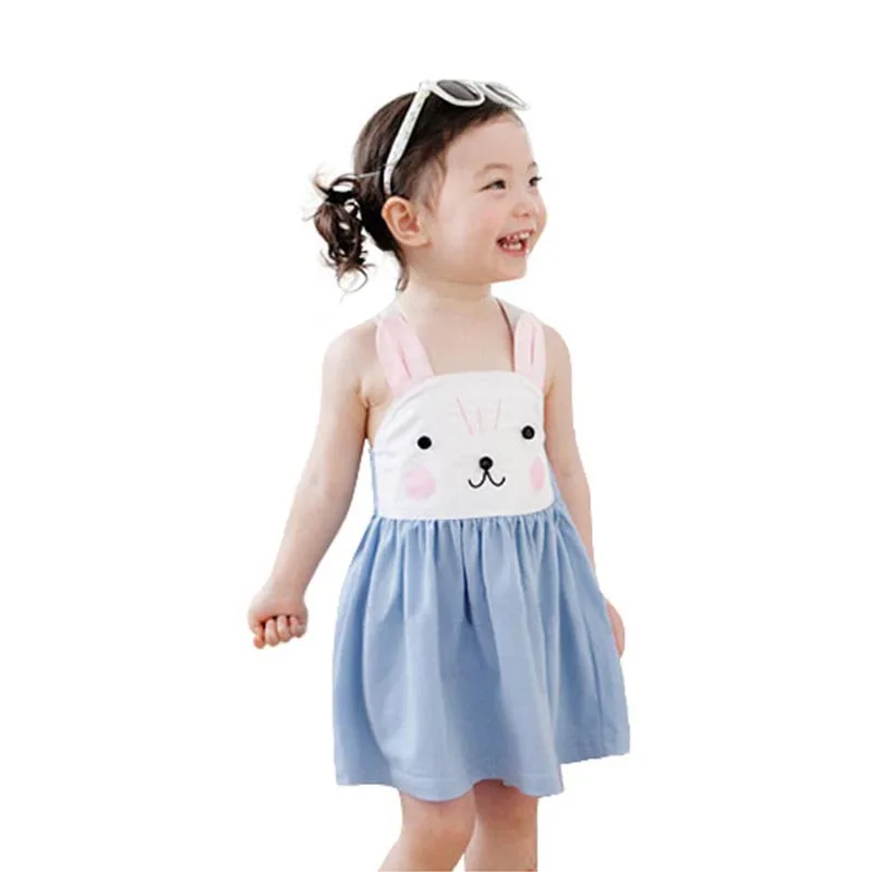 

Новинка 2018, летняя одежда для малышей, детская одежда, милое платье для малышей с наплечниками и Банни, милые комбинезоны, детское платье для...