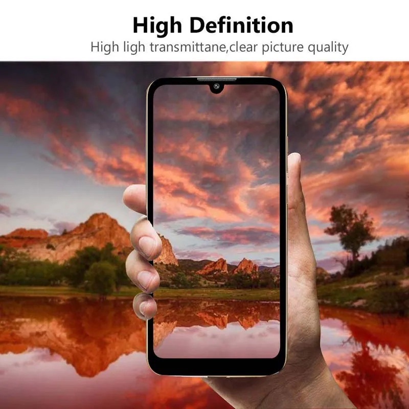 Закаленное стекло 9H HD с полным покрытием Защитная пленка для экрана Huawei Honor 8A 8S 8C 8X