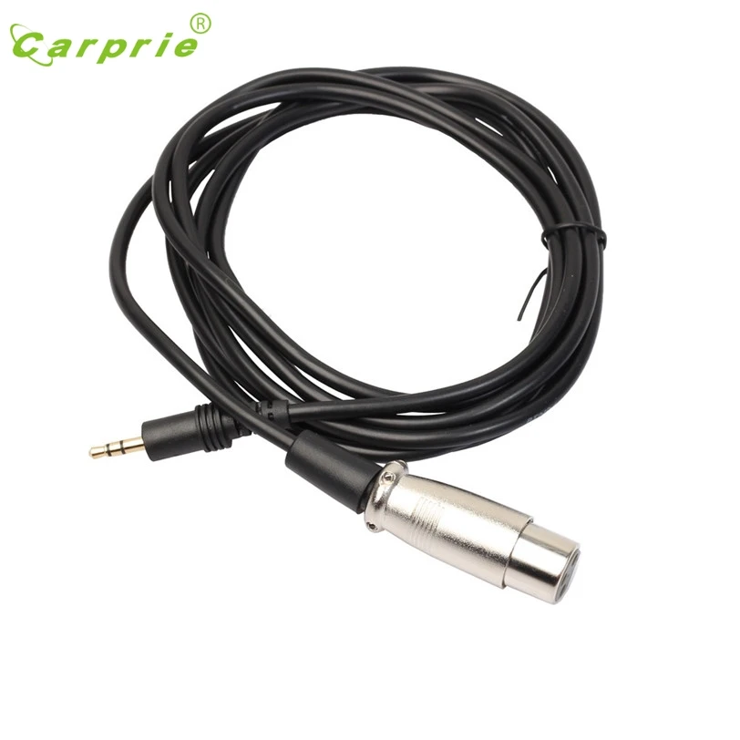 XLR 3 контактный гнездовой под прямым углом 1/8 5 мм стерео разъем Mic аудиокабель