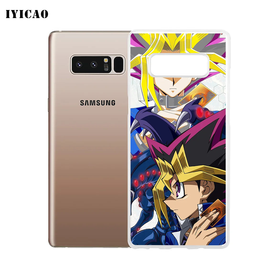 IYICAO Yu Gi Oh Yugi Muto Soft Silicone Phone Case for Samsung A5 A6 Plus A7 A8 A9 J3 J5 J7 Note 8 9 TPU Cover | Мобильные телефоны