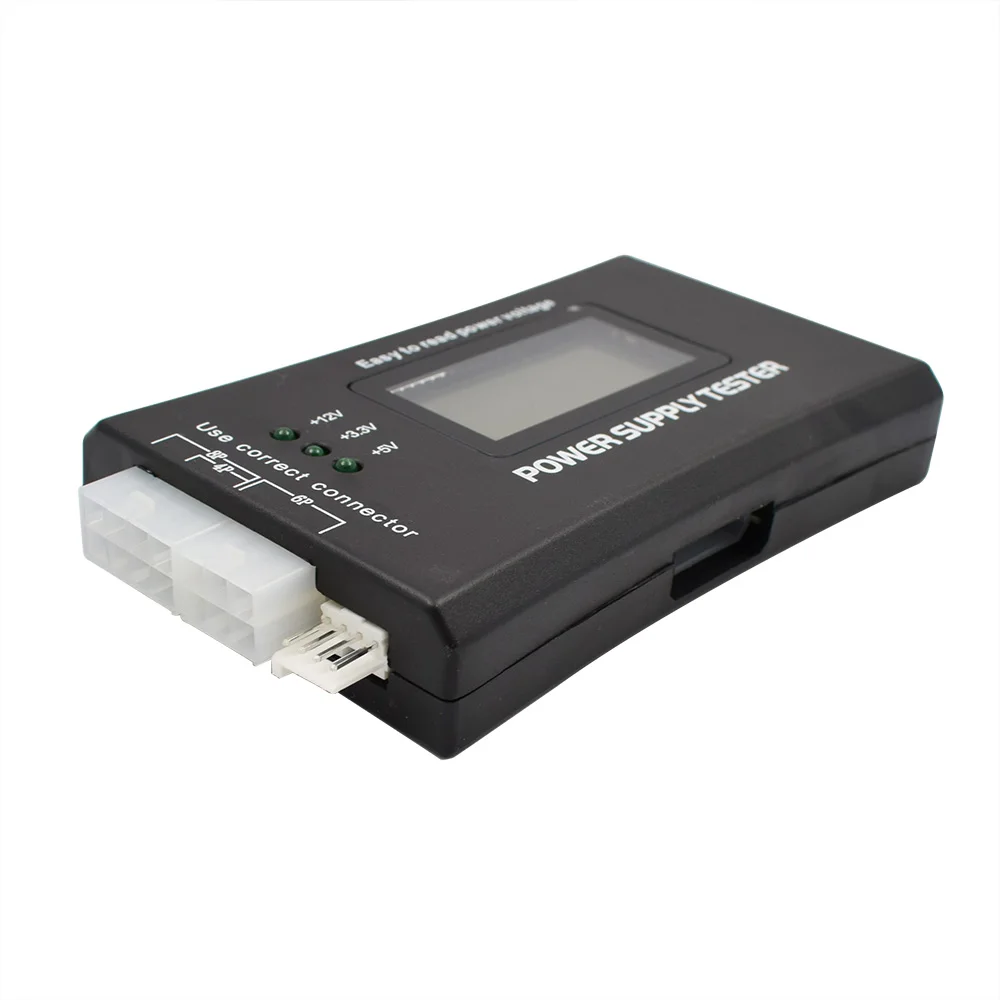 Thundeal Computer 20/24 PIN Power Supply Measuring Diagnostic Tester Check Quick Digital LCD Display Bank | Компьютеры и офис