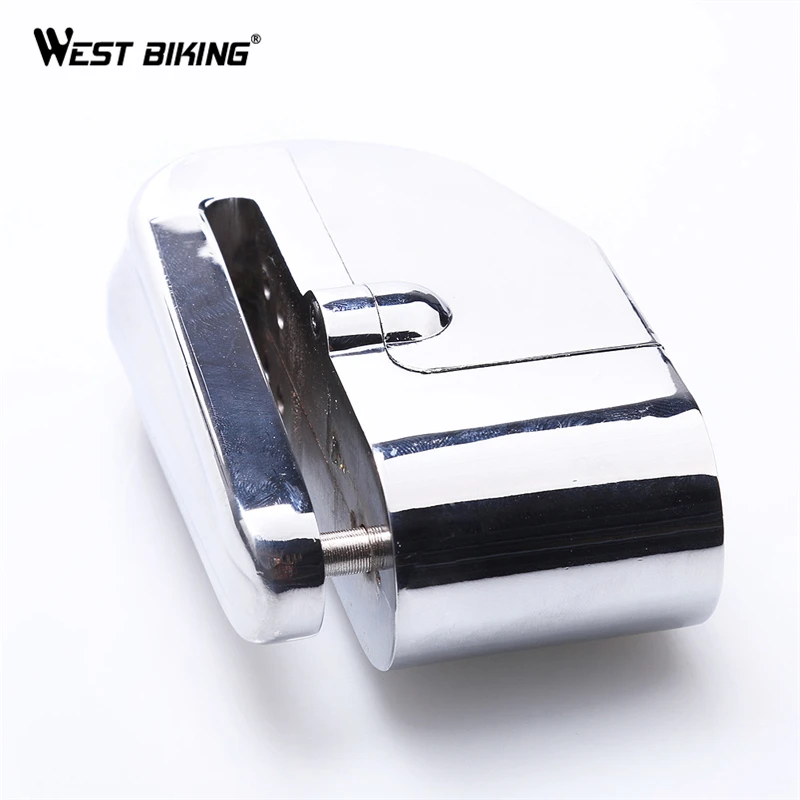 Замок для велосипедного диска Серебристый с Тормозным Диском безопасности