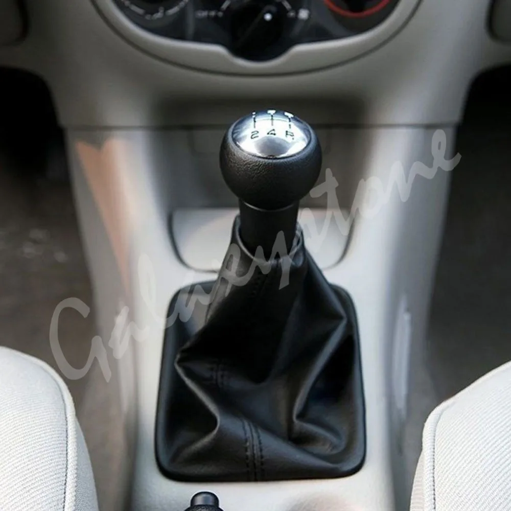 5 Скорость автомобиля Шестерни рычаг переключения кожаный гофрированный чехол