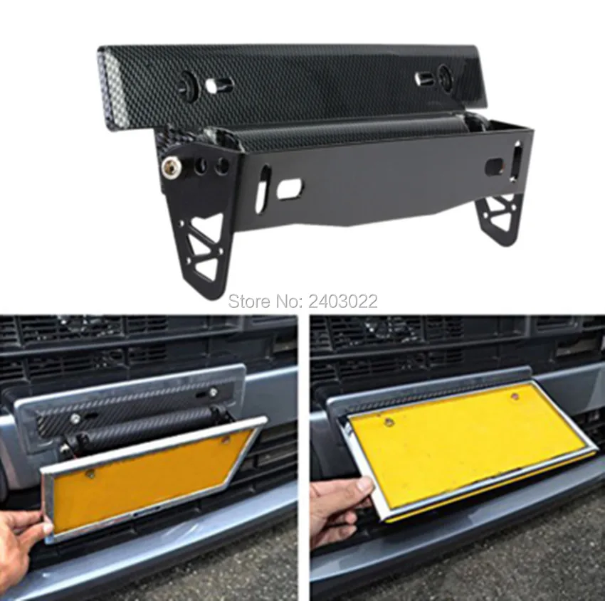 Универсальный держатель для номерного знака гоночного автомобиля из