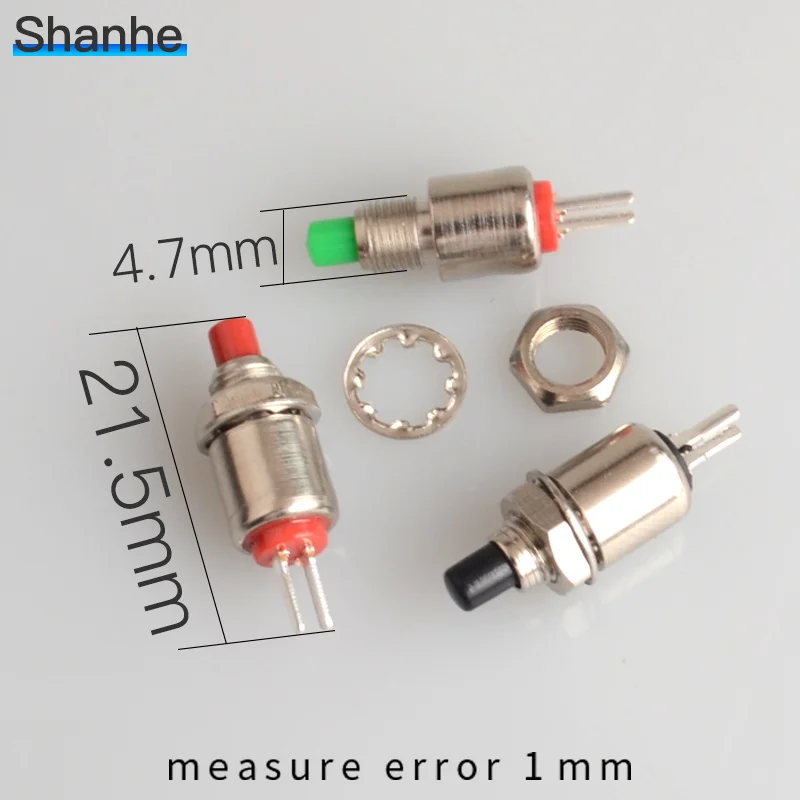 10 шт. 5 мм Мгновенный Микро кнопочный переключатель с возвратом на пружине 0 А 125 В