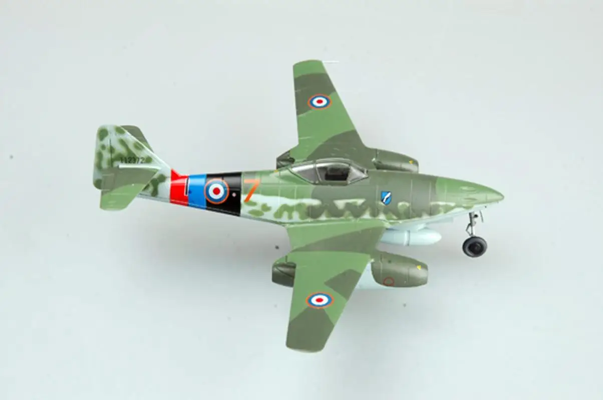 WW2 Немецкий Me 262 A 1a желтый 7 Великобритания захватили самолет без литья под