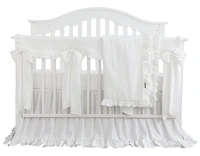 blush coral pink ruffle crib bedding set baby girl bedding blanket nursery crib skirt set baby girl crib bedding sheet
