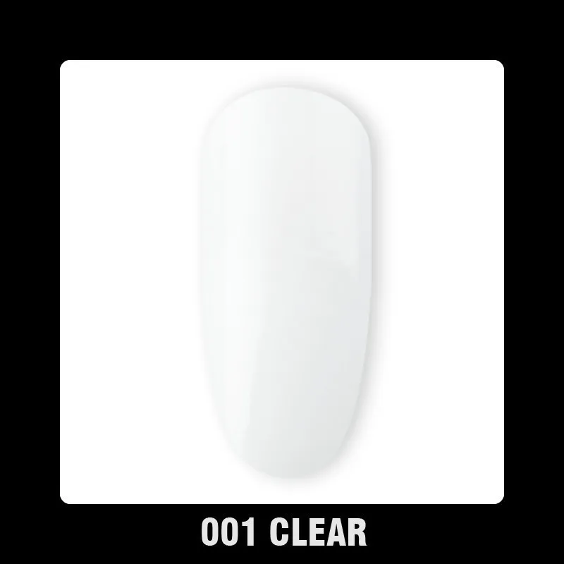 001Ice Clear 1 шт дизайн ногтей УФ светодиодный молочно-белый розовый поли акриловый строительный гель для полировки для наращивания 30 г - Цвет: 001Ice Clear