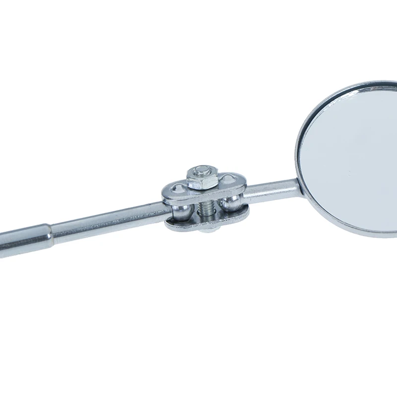 

1PCS Retractable Flexible Telescopic Inspection Round Mirror With Pocket Clip