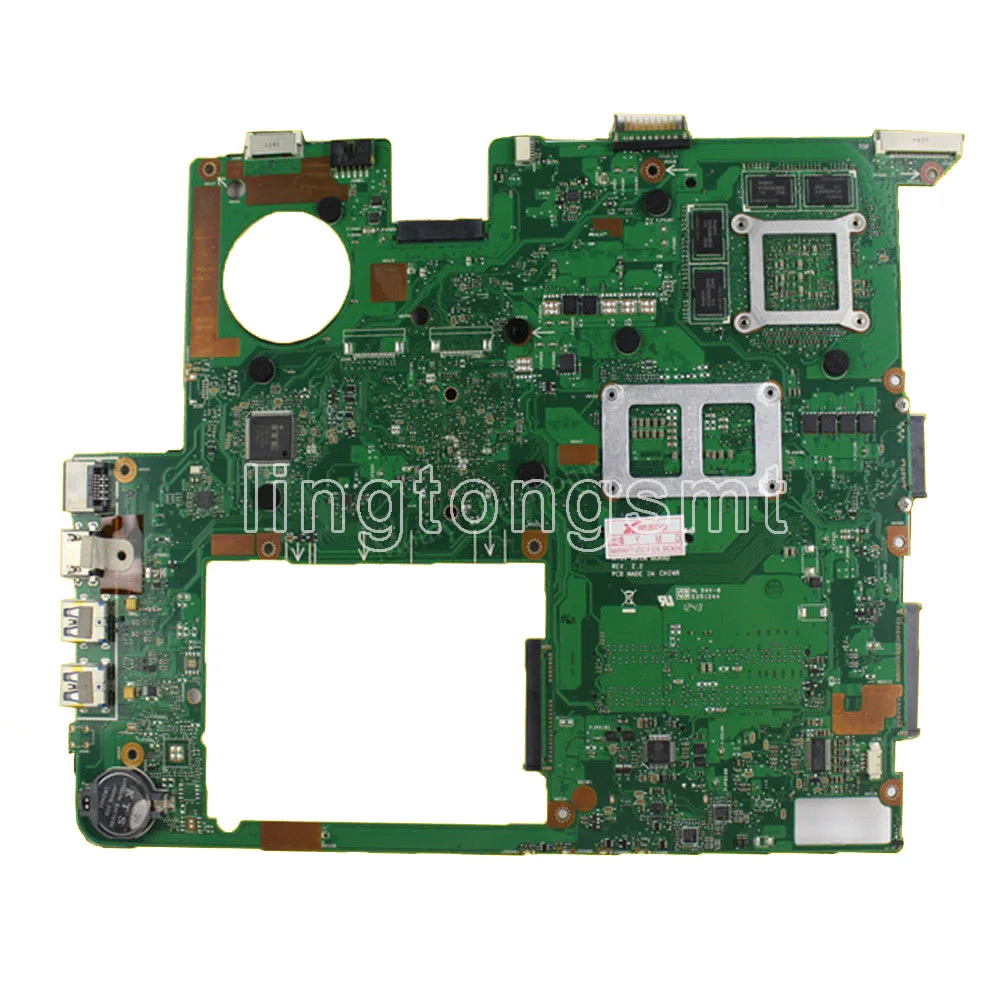 GT630M/GT635M 2 Гб N76V материнская плата для ноутбука ASUS N76V N76VJ N76VB N76VZ N76VM REV: 2,2 USB 3,0 полностью протестированная материнская плата Тест ОК