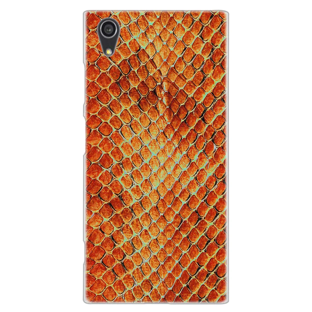 Модный чехол MLLSE с текстурой змеиной кожи для sony Xperia X XA XA1 XA2 Plus XA3 XZ XZ1 XZ2 XZ3 XZ4 Compact L1 L2 L3