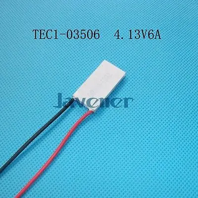 TEC1-03506 радиатор Термоэлектрический охладитель Пельтье охлаждающая пластина 4 13 в