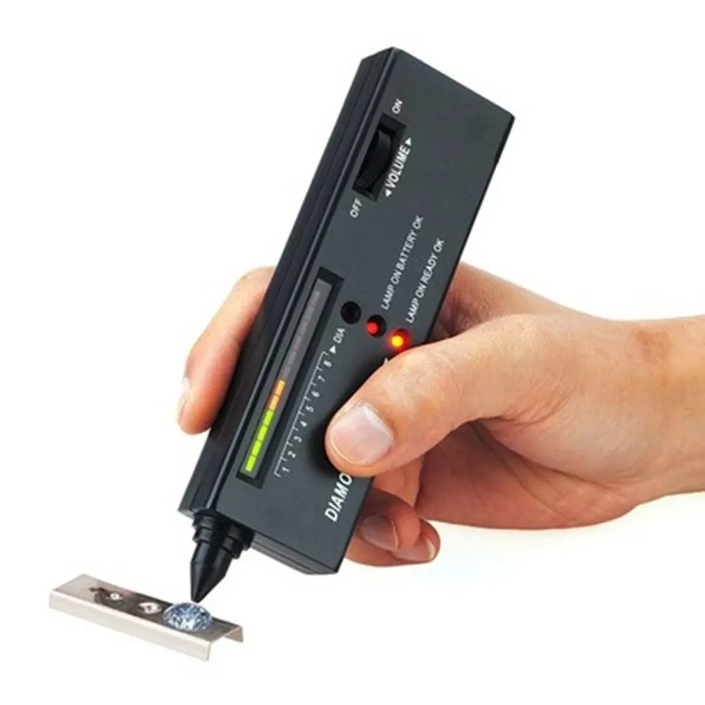 Высокая точность алмазный Тесты er светодиодный бриллиантовый индикатор ручка