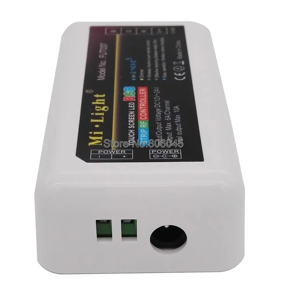 DC 12 В 24 6A/CH Max 10A Mi светильник 2 4G беспроводной 4-зонный RGB светодиодный контроллер