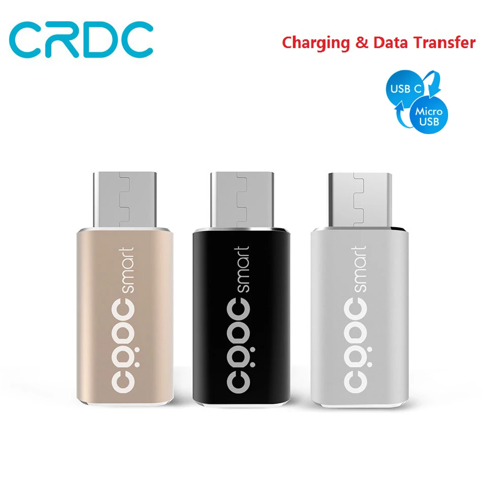 Адаптер CRDC USB Type C OTG кабель к Micro конвертер для Macbook Samsung Galaxy s8 s9 Huawei p20 pro адаптер Type-C