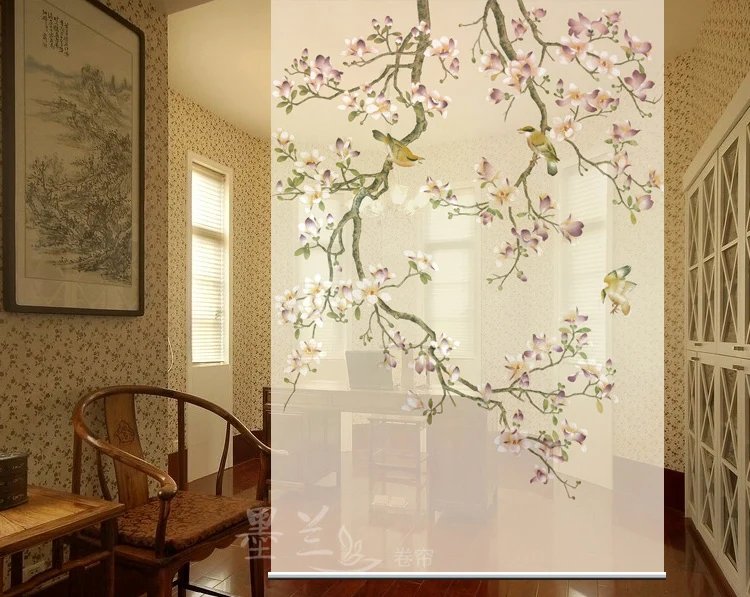 Новый китайский мягкий перегородка экран крыльцо подвесной Затвор Занавес