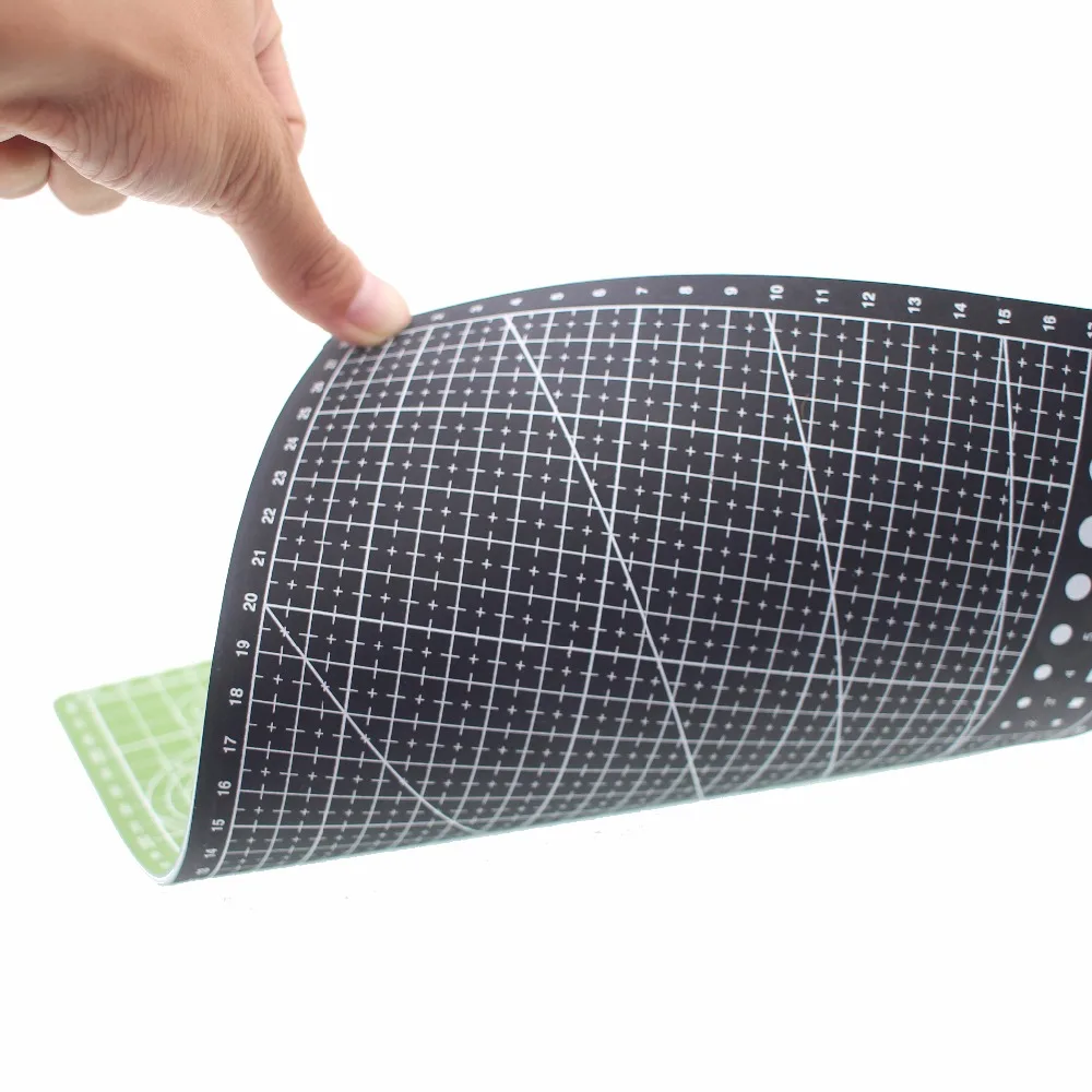 Двусторонний цветной коврик для резки A4 тканевый Высококачественная Белая