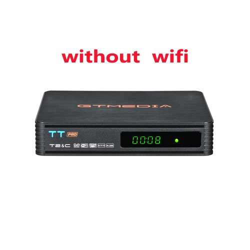 3 PCNewest TT PRO DVB-T2 цифровой приёмник, поддерживает H.265/HEVC DVB-T h265 dvb t2 распродажа, товар из Европы dvb t2 Мини Декодер каналов кабельного телевидения - Цвет: without wifi