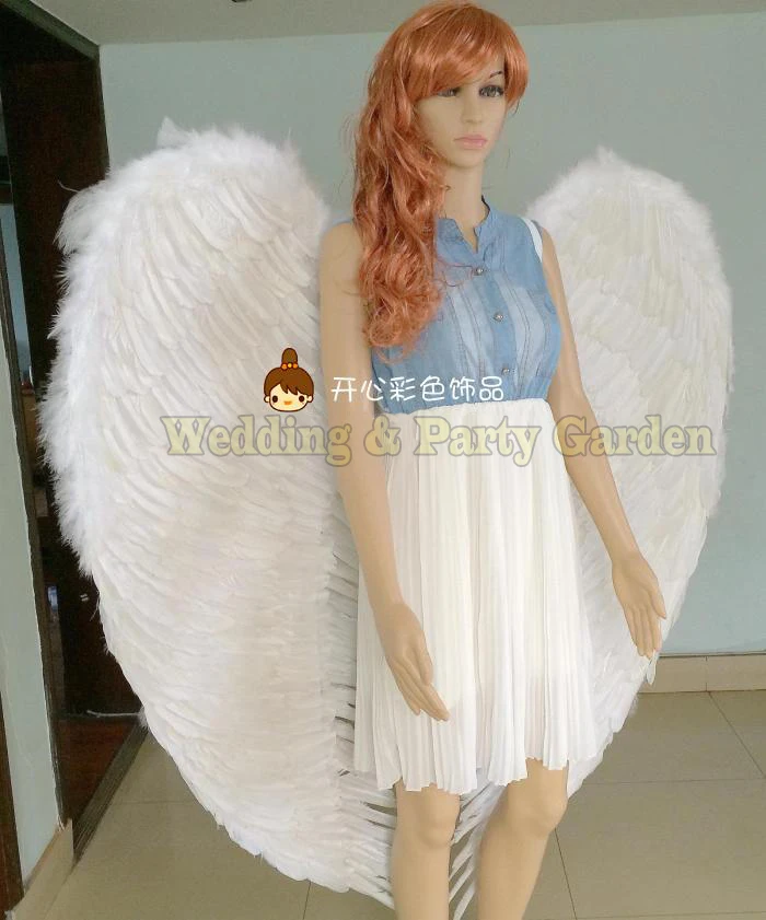 Косплей в форме сердца cos Мода перо крыло сценический лабр реквизит чистая ручная