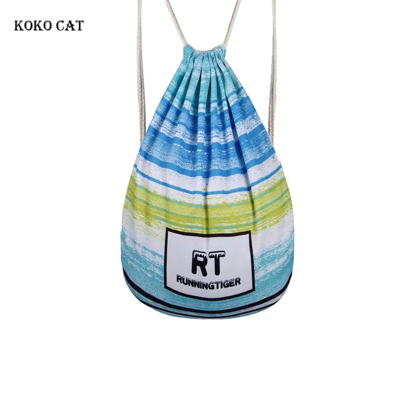 CH15054 Drawstring Galaxy Star, Вселенная, космический Принт, женский рюкзак, школьные сумки для девочек-подростков, женская сумка на шнурке, Mochila Feminina - Цвет: CH15054 Drawstring