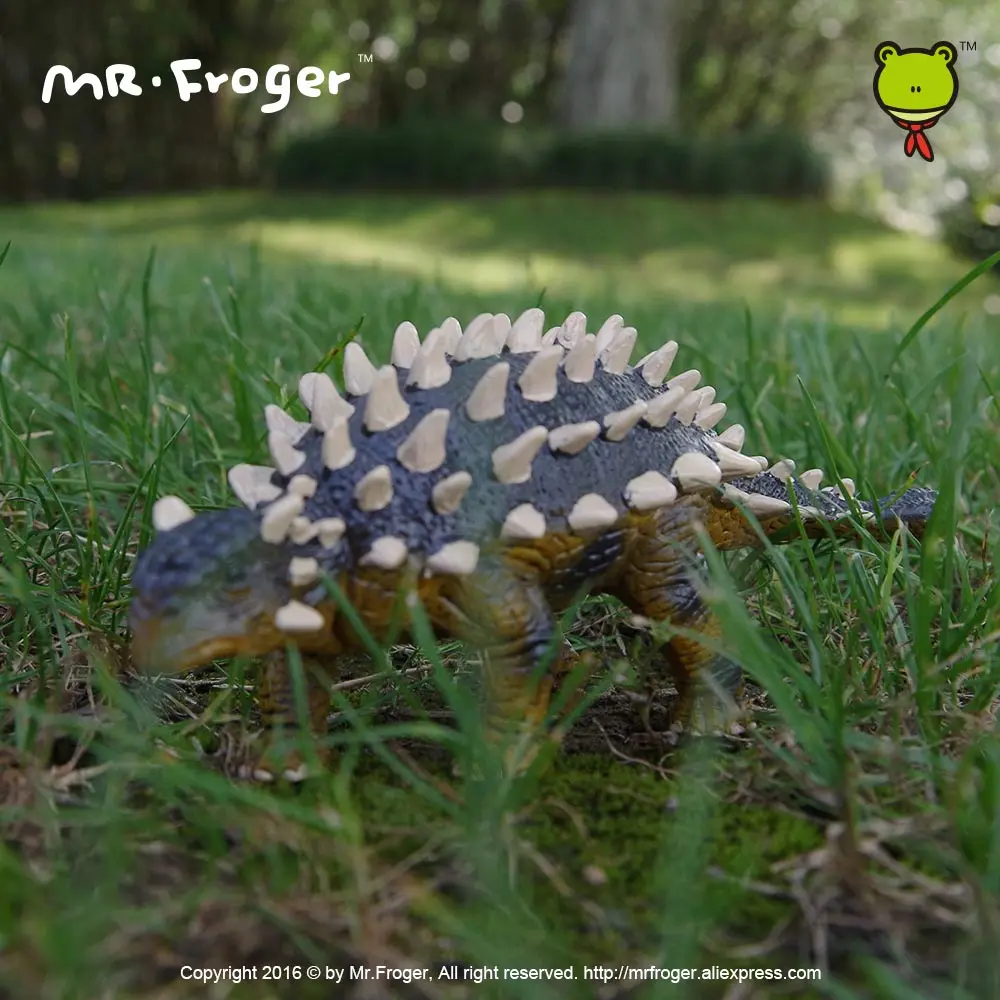 Mr.Froger Saichania модель игрушки динозавр Юрского периода милый зоопарк пластиковый