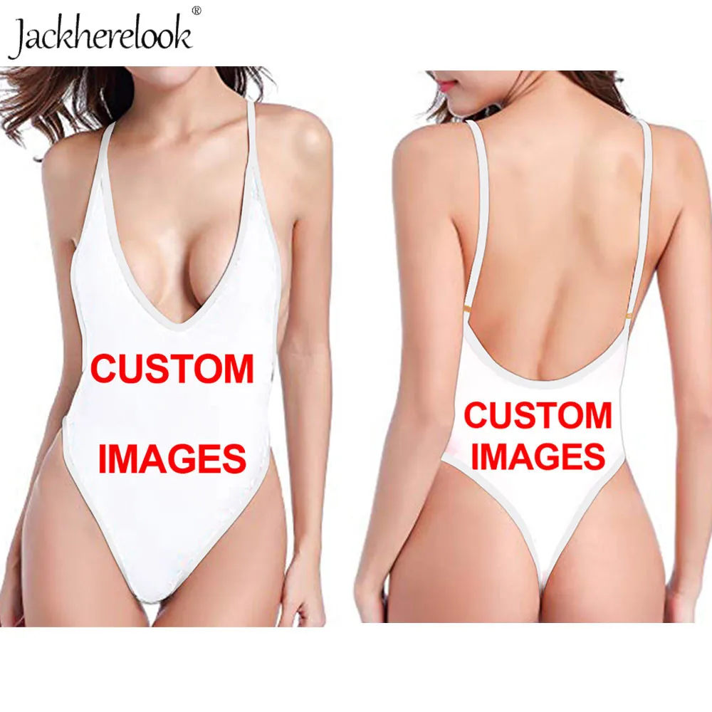 Сексуальные женские летние цельные бикини Jackherelook пляжные купальники с 3D принтом
