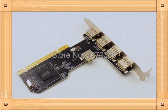 Бесплатная доставка! USB2.0 карты расширения/pci адаптер/pci 5 отверстий адаптер для ПК