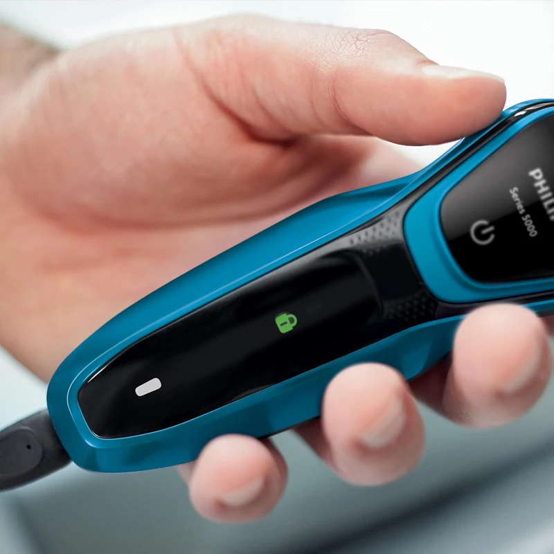 Philips электробритва S5077 вращающаяся перезаряжаемая моющаяся с 3D плавающими головками для мужской электробритвы