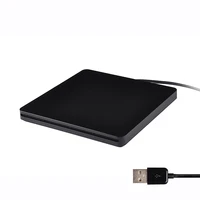12 7mm sata dvd rw enclosure case usb 2 0 external slot in dvd optical drive super drive case for macbook notebook ecd018
