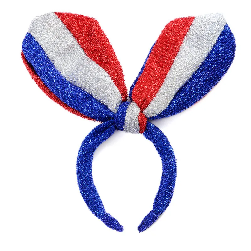 HARKO W Кубок Футбол игры Для женщин поклонников уши кролика Hairbands любителей футбола