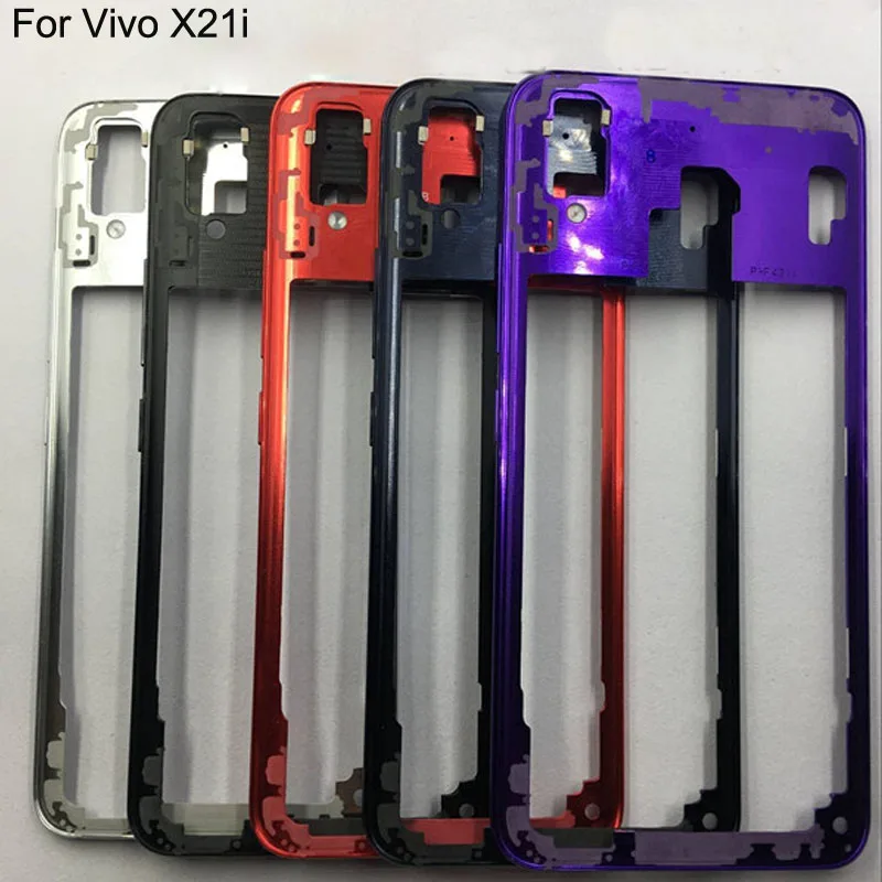Корпус для Vivo X21i средняя рамка Крышка с громкостью батарейного отсека X21 i