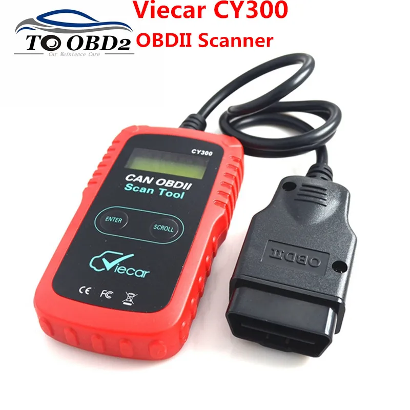Диагностический сканер Viecar CY300 OBDII многофункциональное устройство с поддержкой