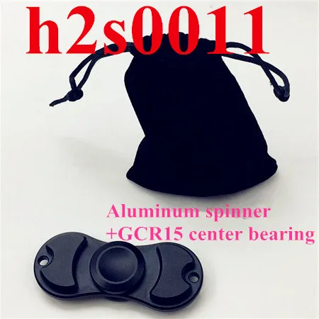 1 pc GCR15 606 Black 1 шт. цветной металлический Спиннеры 3d металлическая головоломка Спиннеры из алюминиевого сплава игрушка-Непоседа при тревоге стрессе для взрослых дети металлические Спиннеры - Цвет: 1 pc GCR15 606 Black
